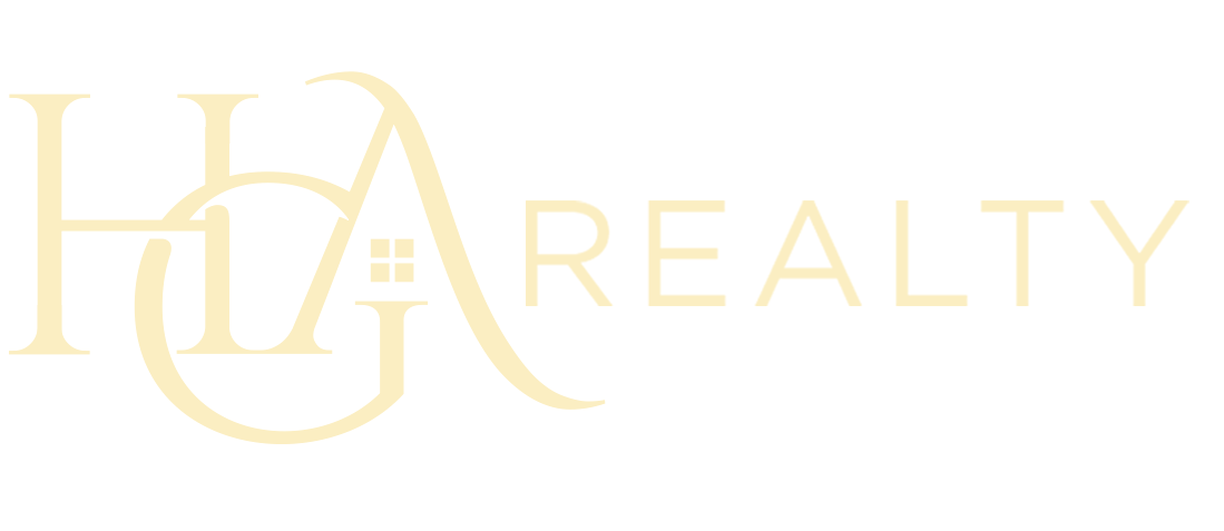 HGA Realty Logo, Gold